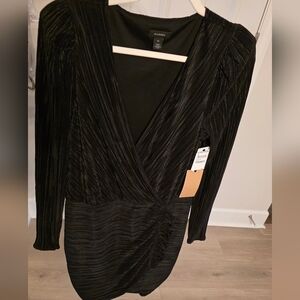 Halogen Black Mini Dress